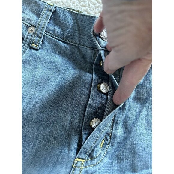 Daily Blue Adriano Goldschmeid Mood Straight Leg Lightweight Jeans Echo Blue 29 - Picture 8 of 14